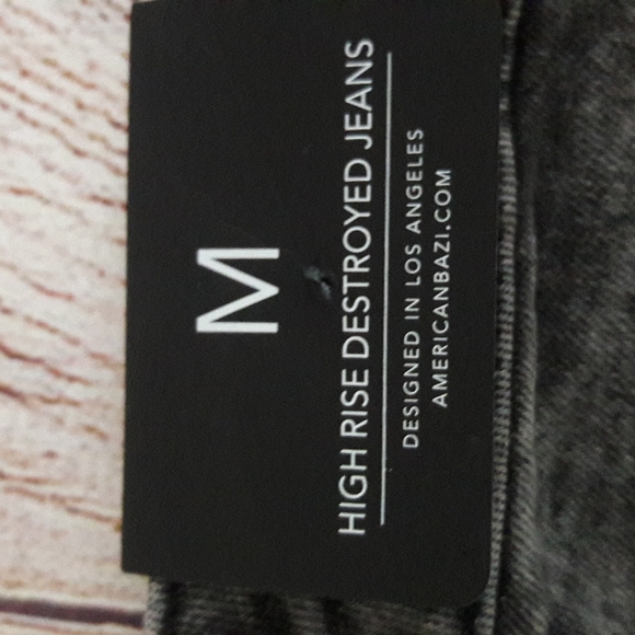 American Bazi high-rise destroyed jeans - Picture 12 of 14